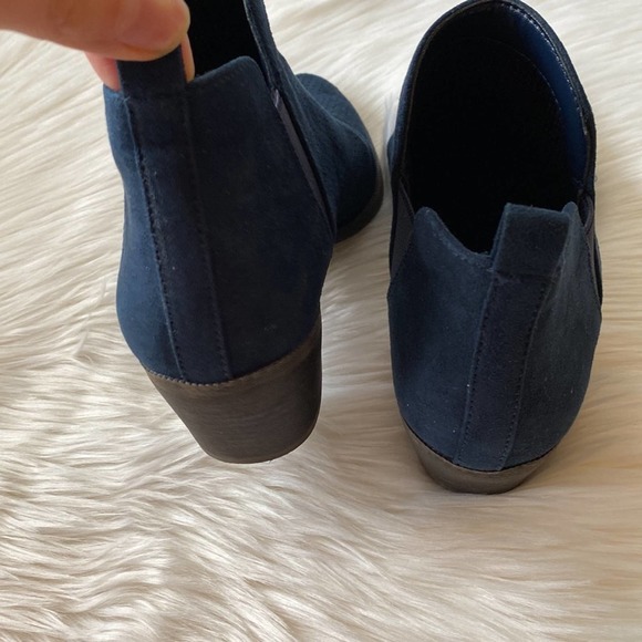 Style Co Womens Myrrah Perforated Ankle Navy Micro 6M - Picture 4 of 8